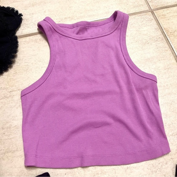 AERIE - BUNDLE 4 - cropped baby tank trendy cute tops women size XS - Picture 2 of 13